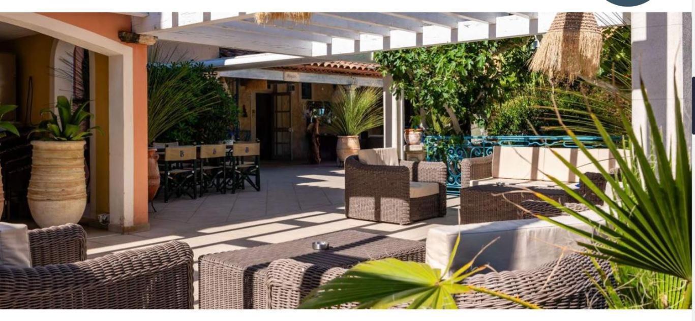 Hotel Les Flots Bleus Le Lavandou Buitenkant foto